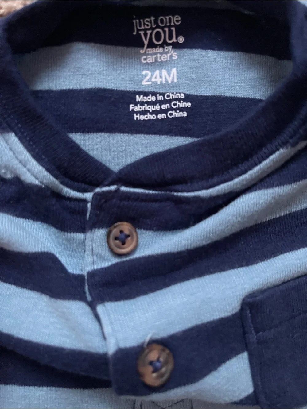 Boys Bodysuit Bundle 24 Months (Rabbit Skins & Carter’s)